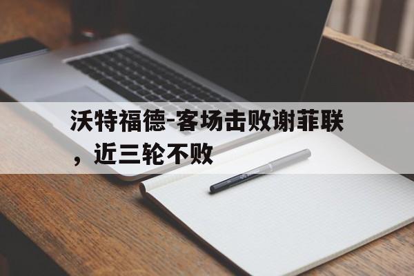 沃特福德-客场击败谢菲联，近三轮不败的简单介绍